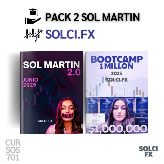 Pack 2 Cursos Solci.fx (Sol Martin) - Bootcamp 1.0 + Bootcamp 2.0 📘📈