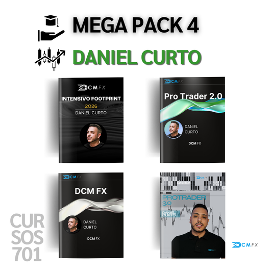 Mega Pack 4 Cursos Daniel Curto DCM FX 📕📈