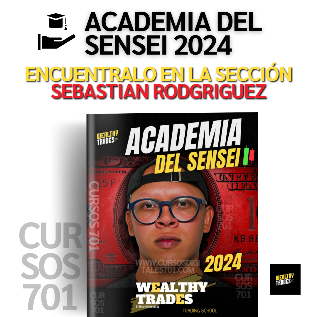 Curso 5 Meses La Lógica Institucional de Sebastián Rodríguez Sensei Wealthy Trades 📙📈