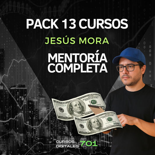 Mega Pack 13 Cursos Jesús Mora Trader 📘📈