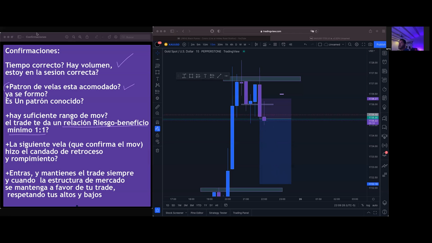 Curso Retiro Intensivo Trading Hiram Medina MTC Fx 📘📈