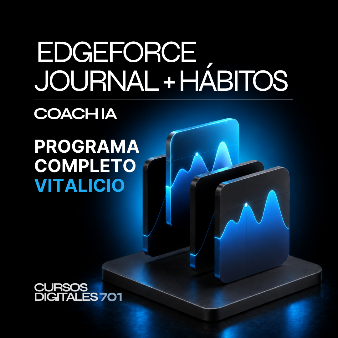EdgeForge Journal — Diario de Trading, Hábitos y Coach IA | Importa MT4/MT5 | Licencia Vitalicia