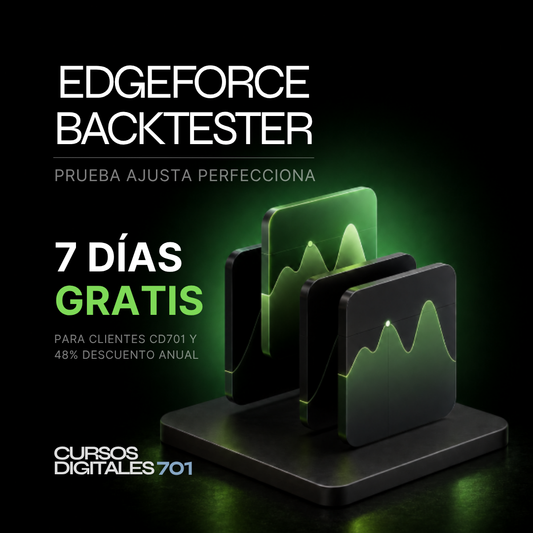 EdgeForge Backtester — Replay, Backtesting Python y Análisis IA de tus Trades | Prueba gratis 7 Días