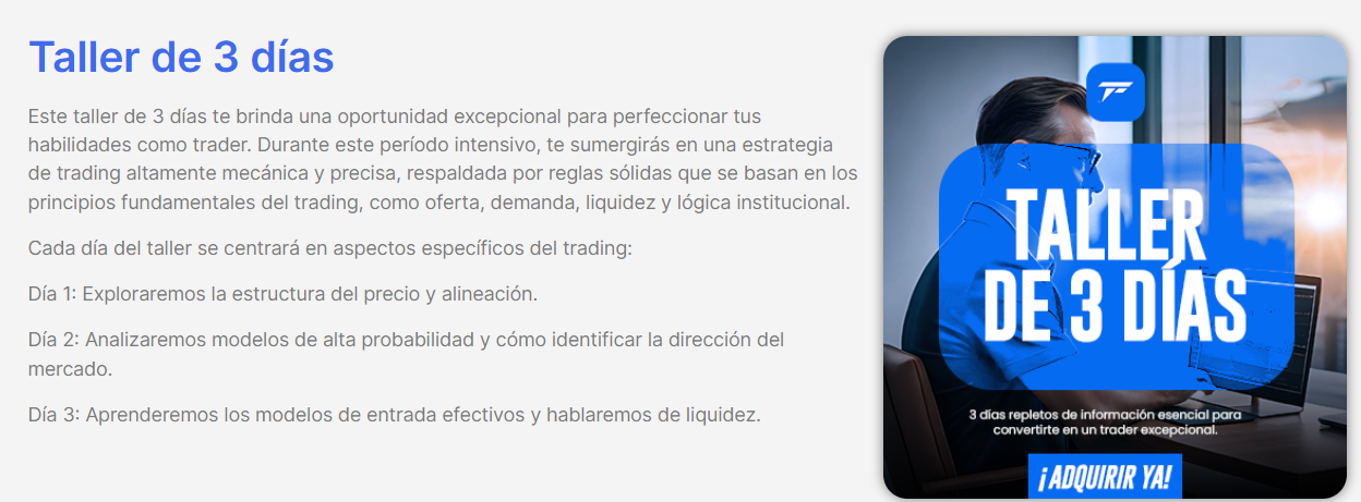 Taller 3 Dias Septiembre Yeribel Castillo Funding Traders 📘📈