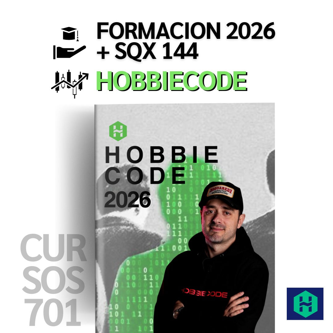Curso Hobbiecode 2026 + StrategyQuant V.144 - Ramón Ruiz