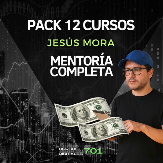 Mega Pack 12 Cursos Jesús Mora Trader 📘📈